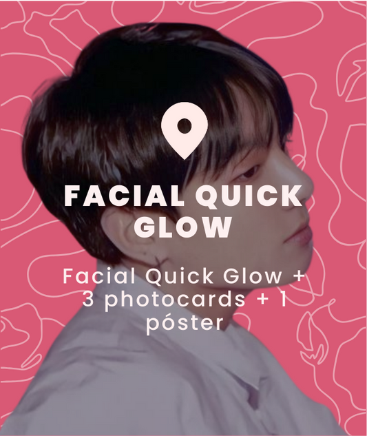Facial Quick Glow con temática de Map of the Soul: Persona
